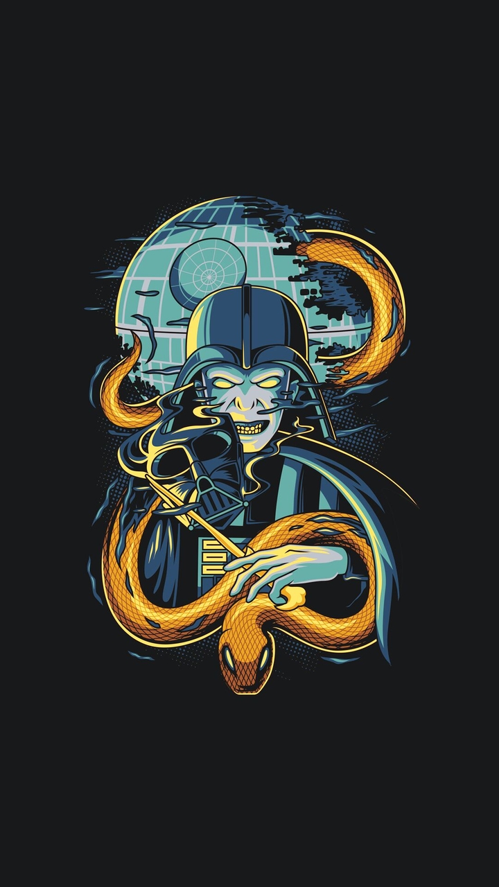 Darth Volan-de-Morth without mask
