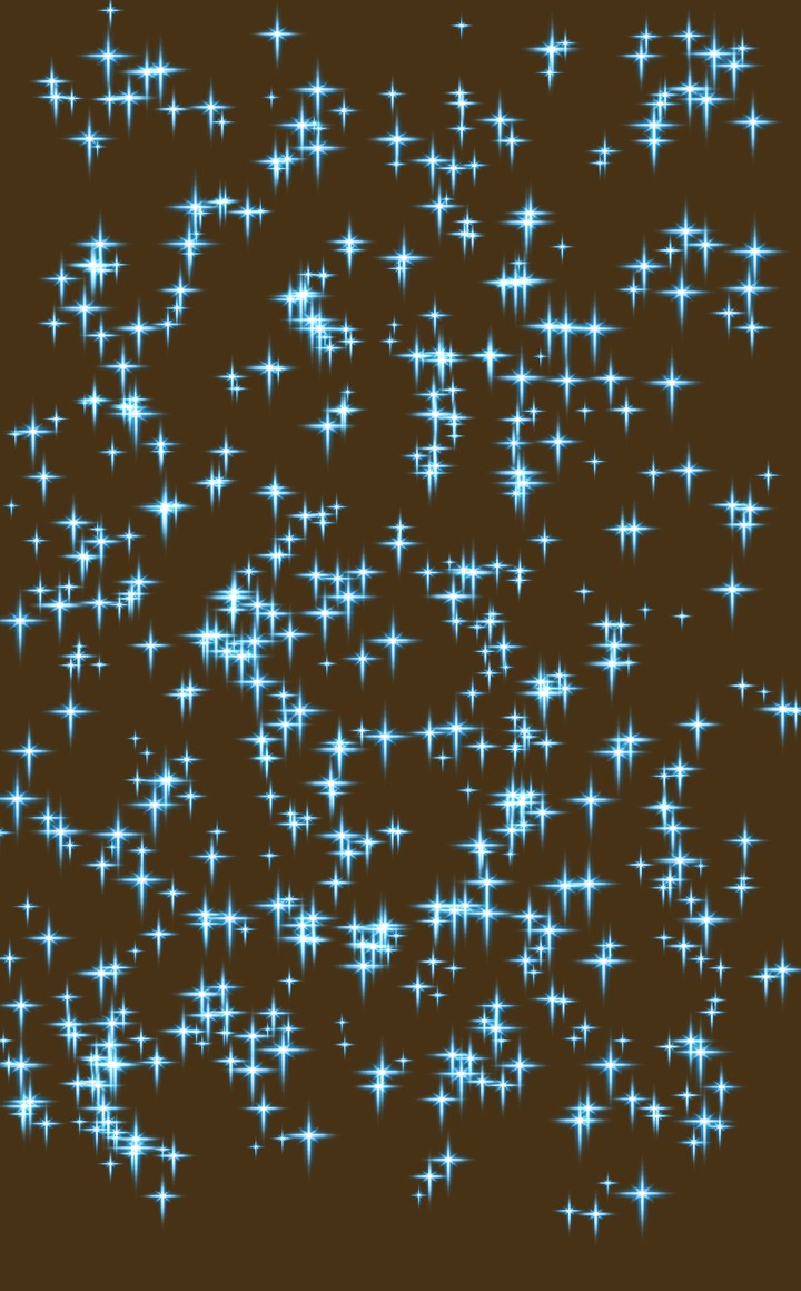 marrom/azul-estrelado