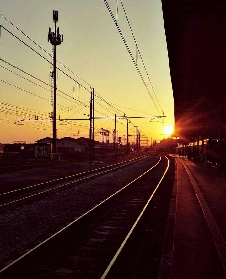 Sunset in Naples