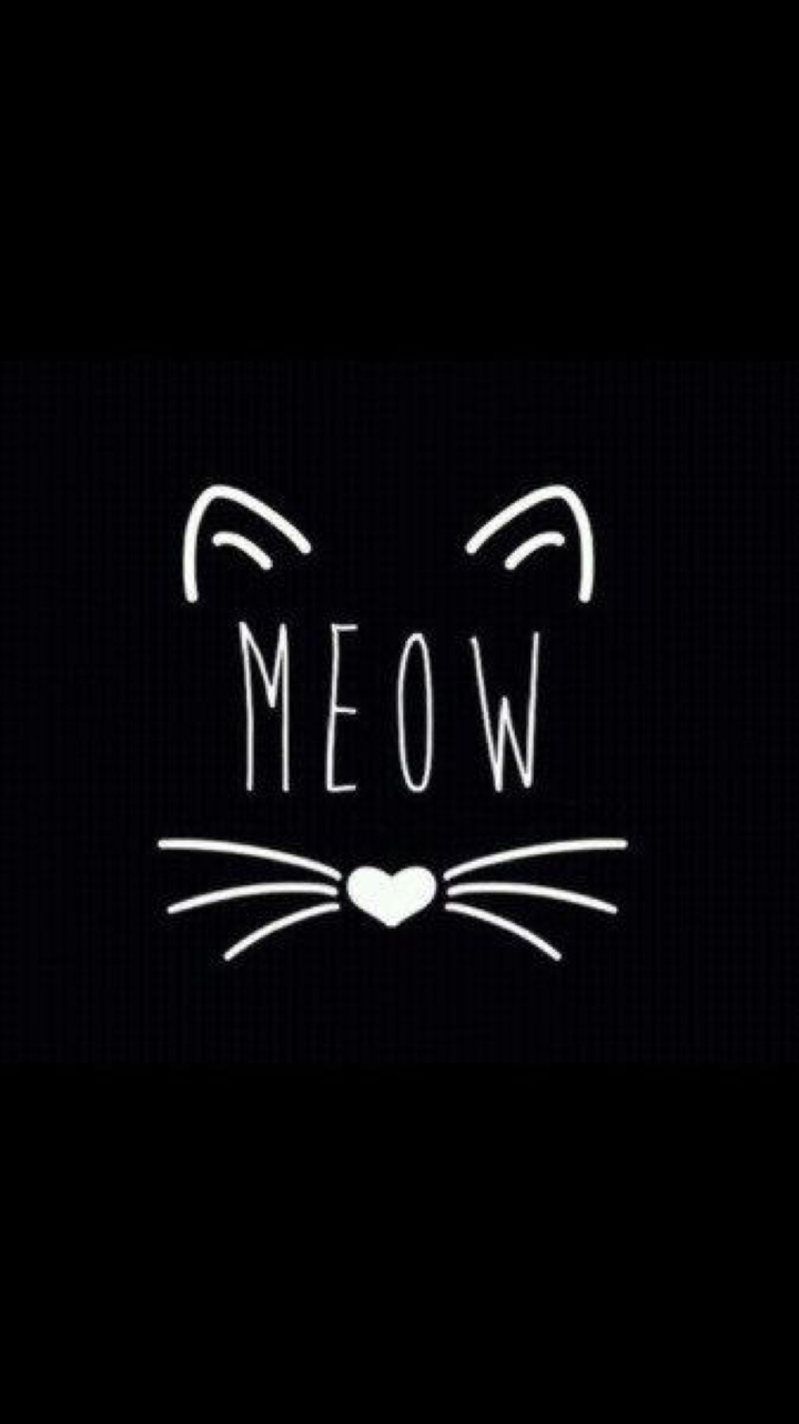 The cute thing that a cat says.... 
