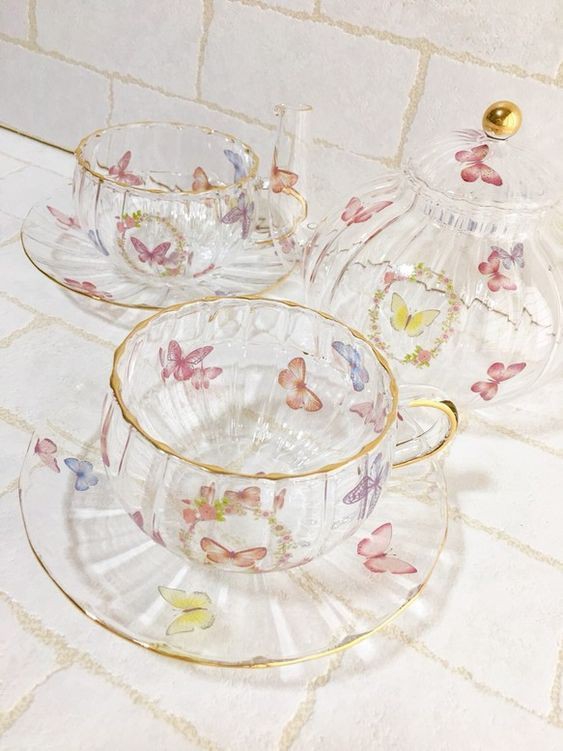 Resin Tea Set