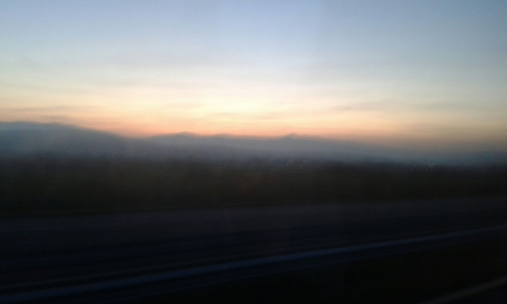 Sunset in Bulgaria