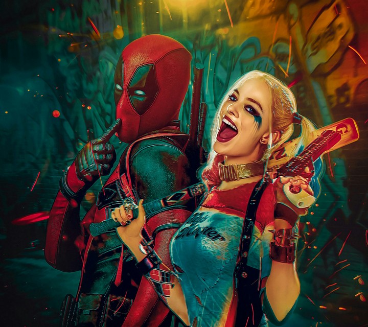Harley Quinn & DeadPool BFF