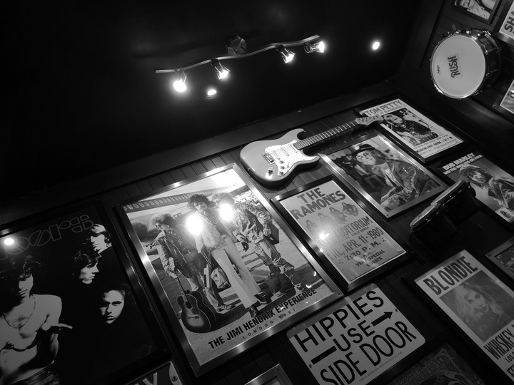 Music tribute wall