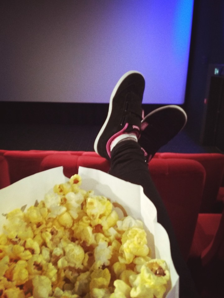 we are in the cinema