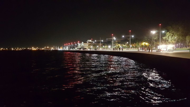 Thessaloniki night view
