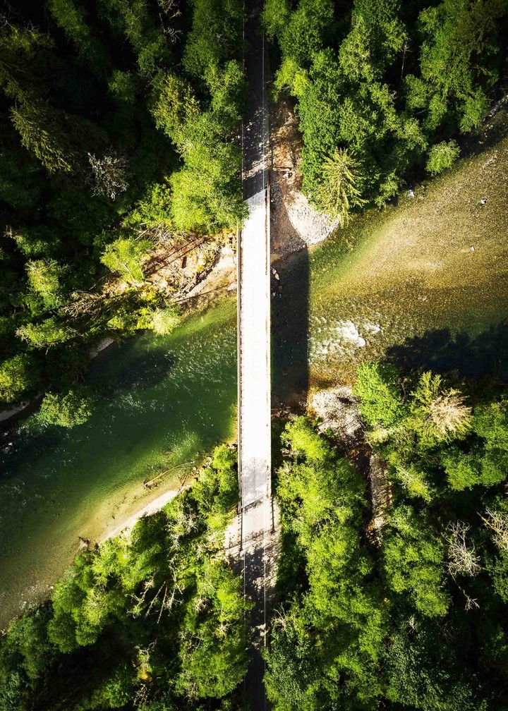 it's a real bridge...