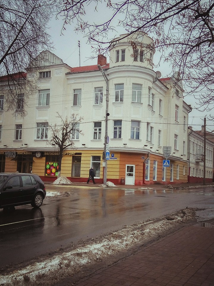 Улицы Полоцка в марте