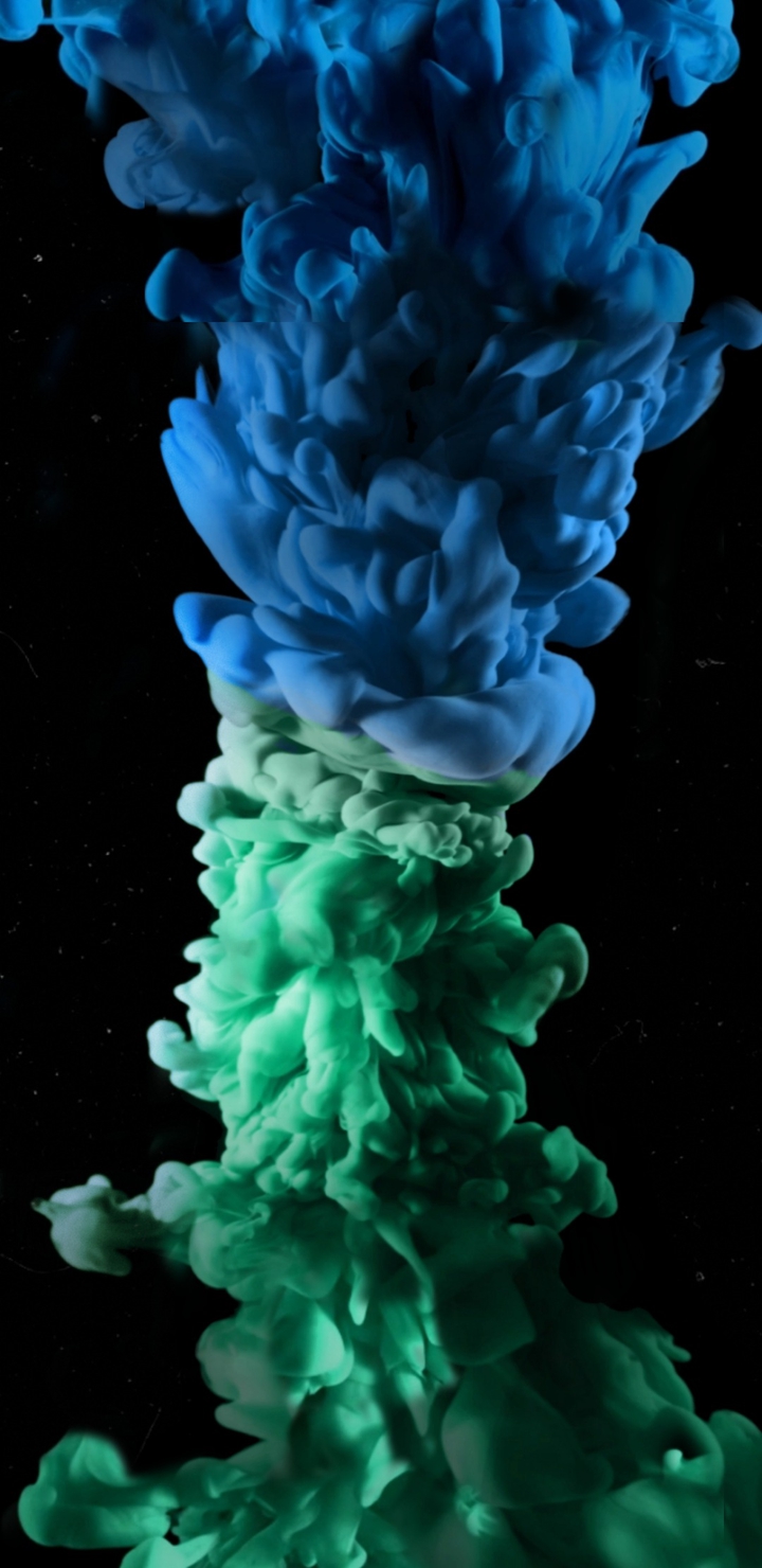 smoke color blue and green de olivares