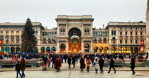 Christmas time in Milan