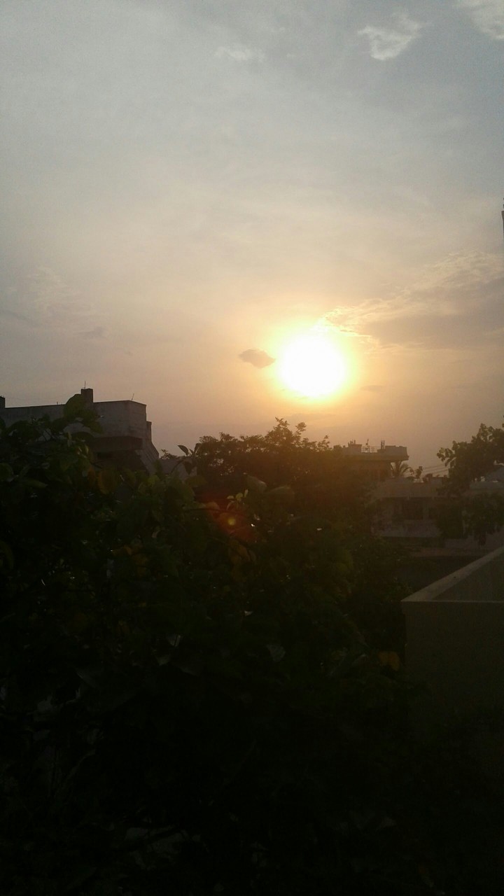 sun set