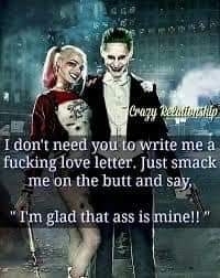 Harley Quinn and joker
