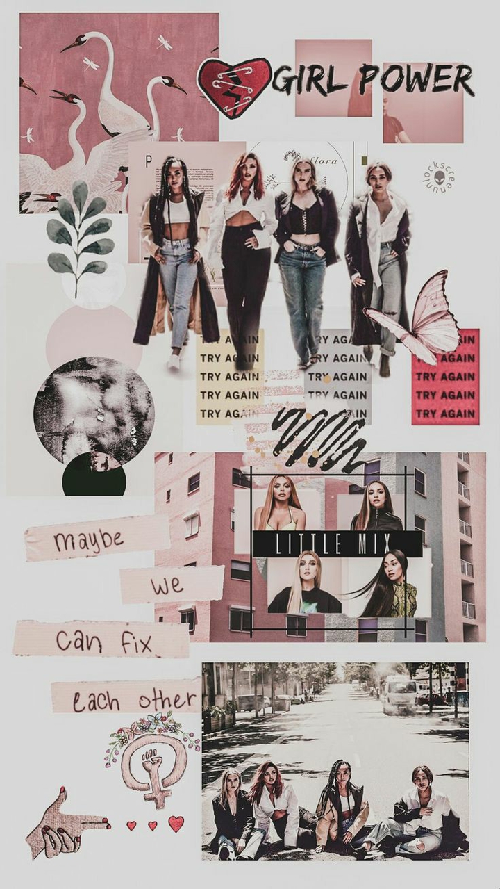 My aesthetic little mix wallpaper☁️aesthetic & lm