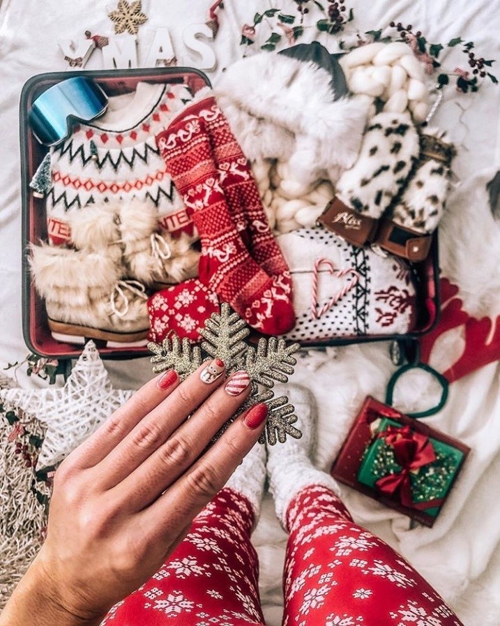 Christmas layout