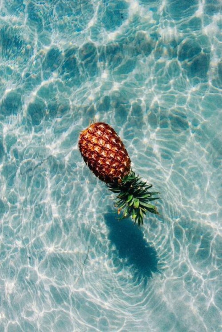 pineapple on the water