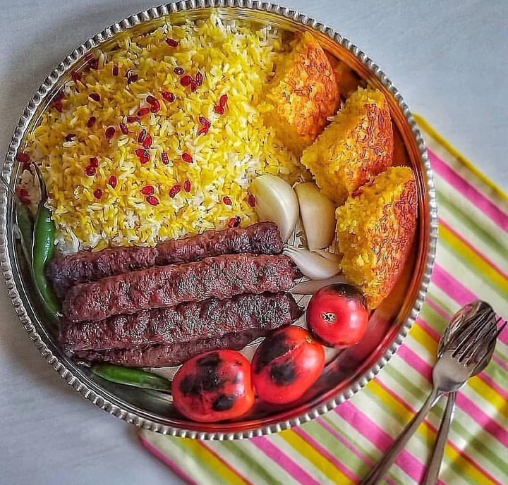 ⚀⚂ Iranian dish ⚀⚂ Chollo kebab ♥️