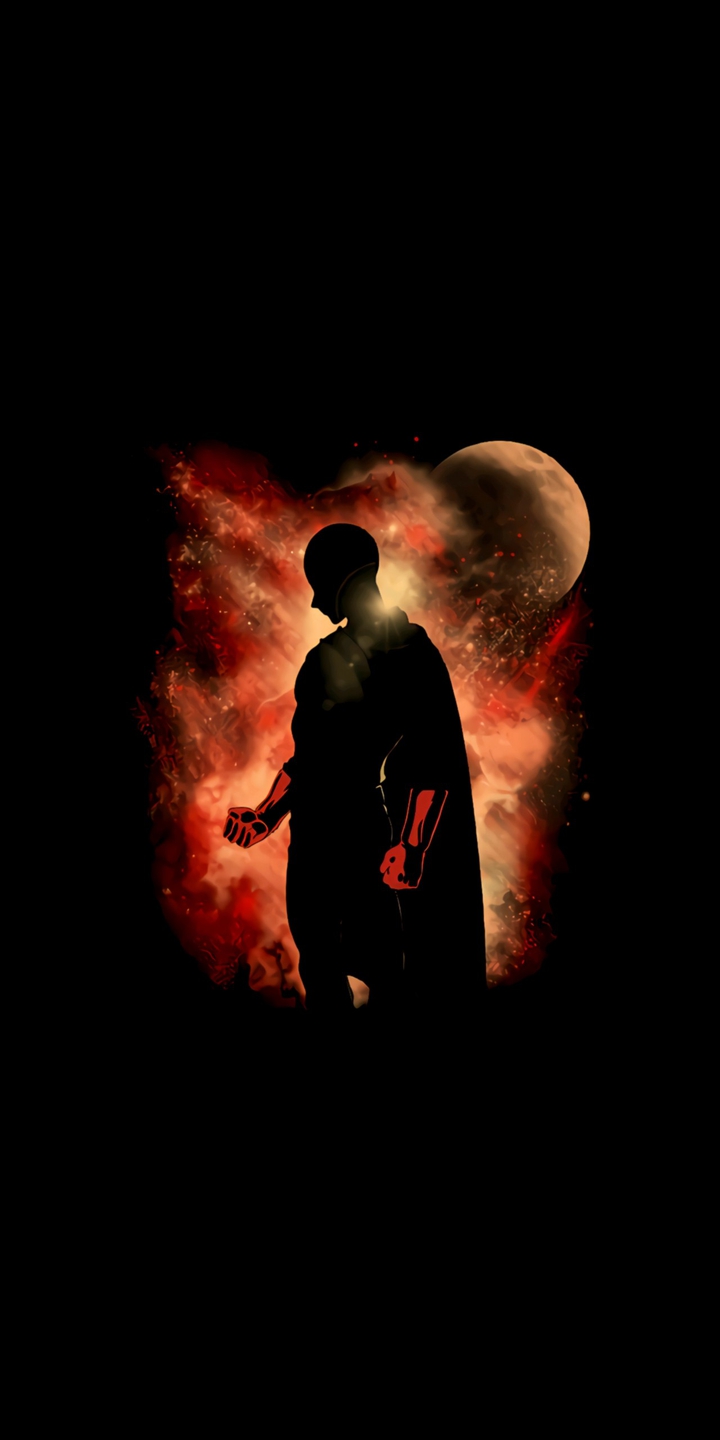 Saitama one punch man amoled