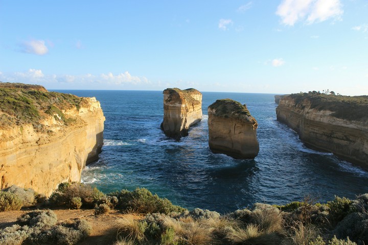Stones in the sea