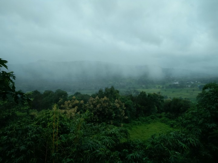 Clouds on ground