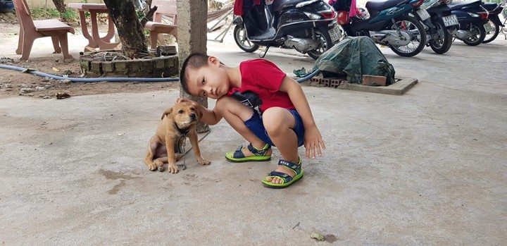 Bum yêu thương.