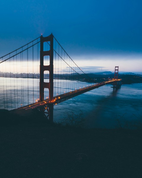 bridge–tunnel, ocean桌布