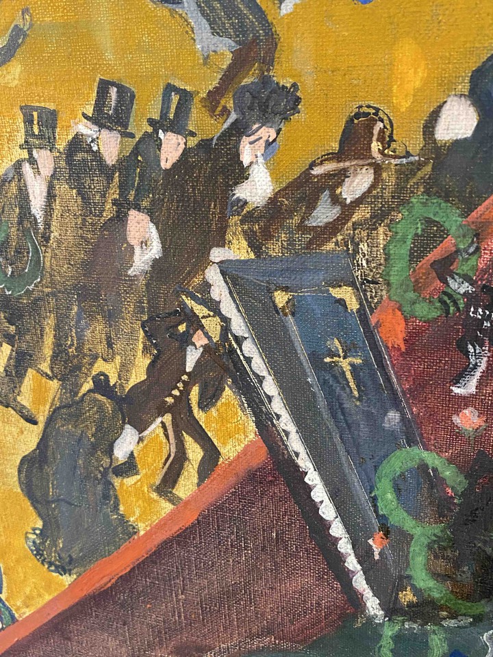 Scene from Ship of Fools Belvedere Museum