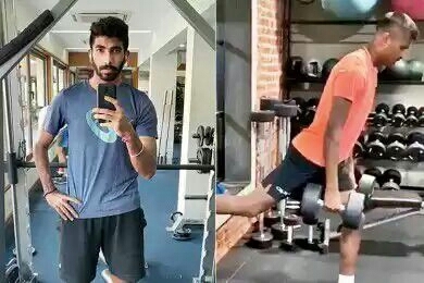 Hardik Pandya and Jaspreet Bumrah