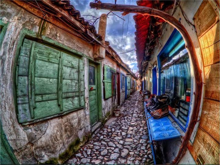 Çorum dar sokaklar