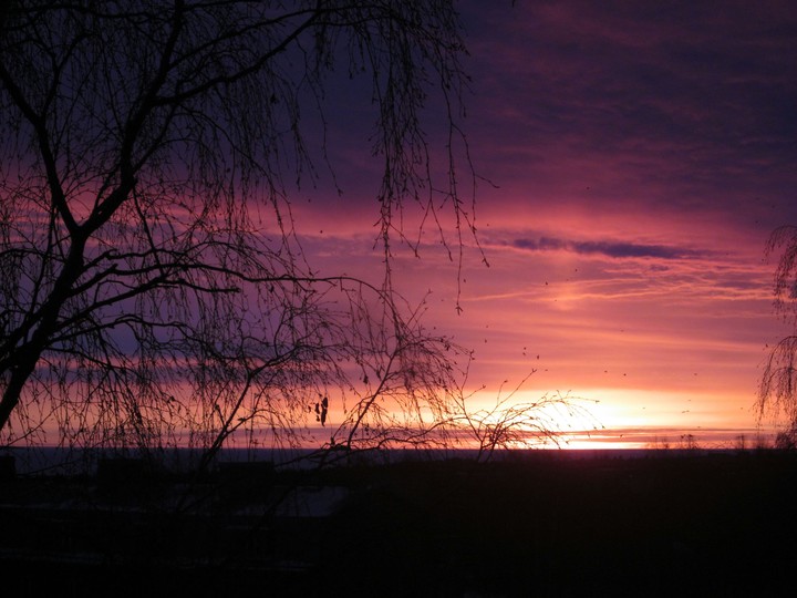 April sunrise