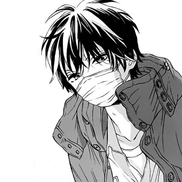 Anime Boy With Mask