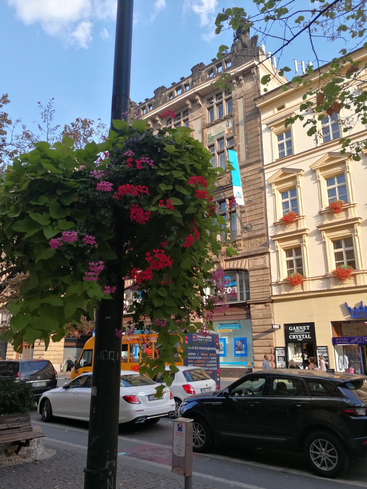 Prague's street architecture