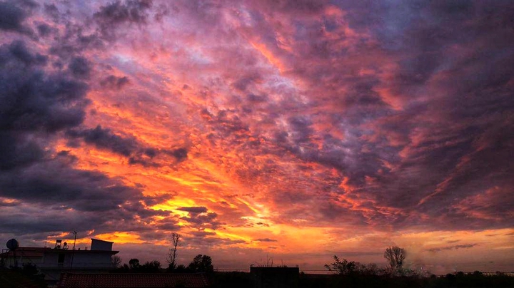 Messy sky