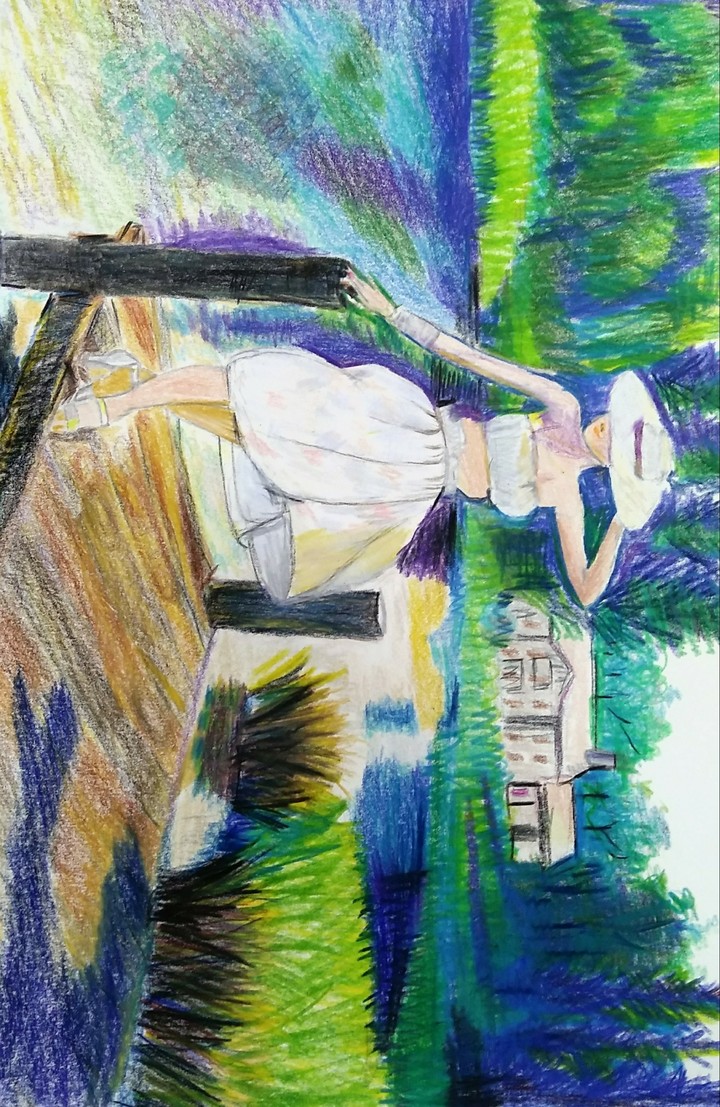 호수가의 여인