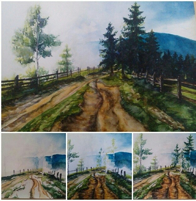 акварель
