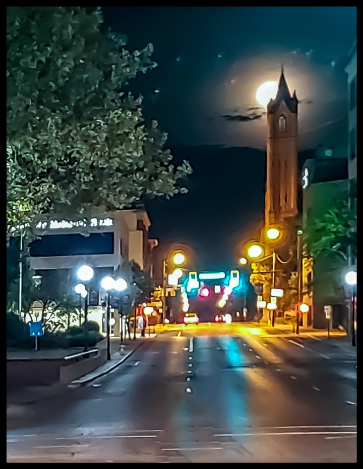 Downtown moons