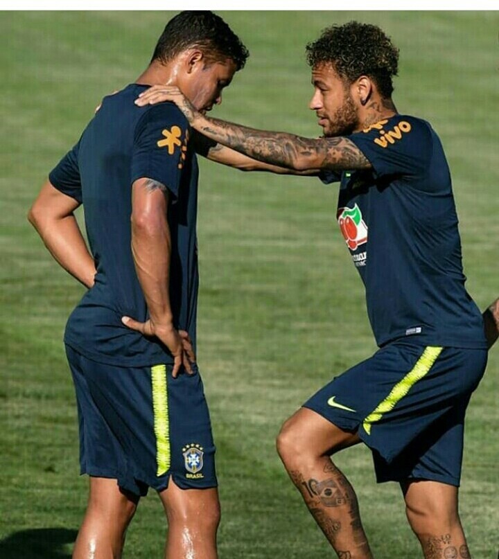Thiago Silva, Neymar