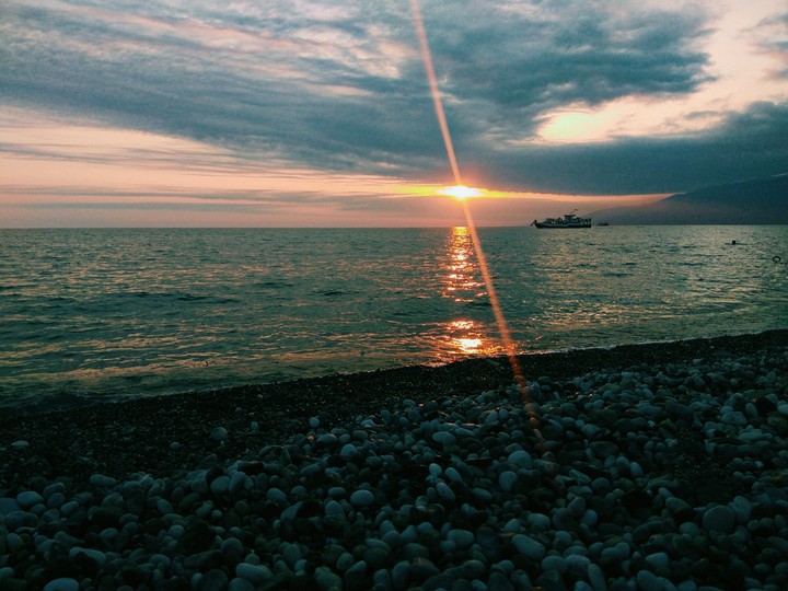 закат