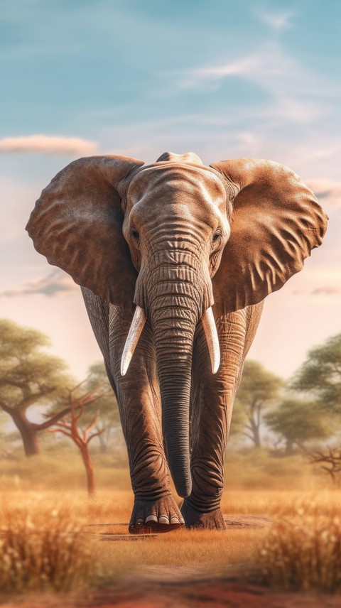 тапети savanna, tusk