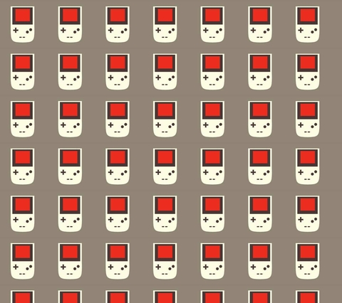 Gameboy Pattern Design Wallpaper