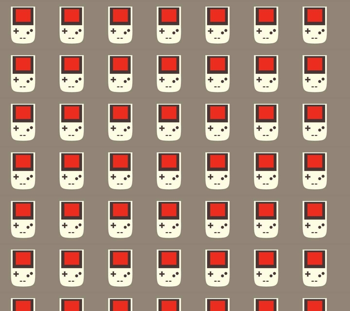 Gameboy Pattern Design Wallpaper