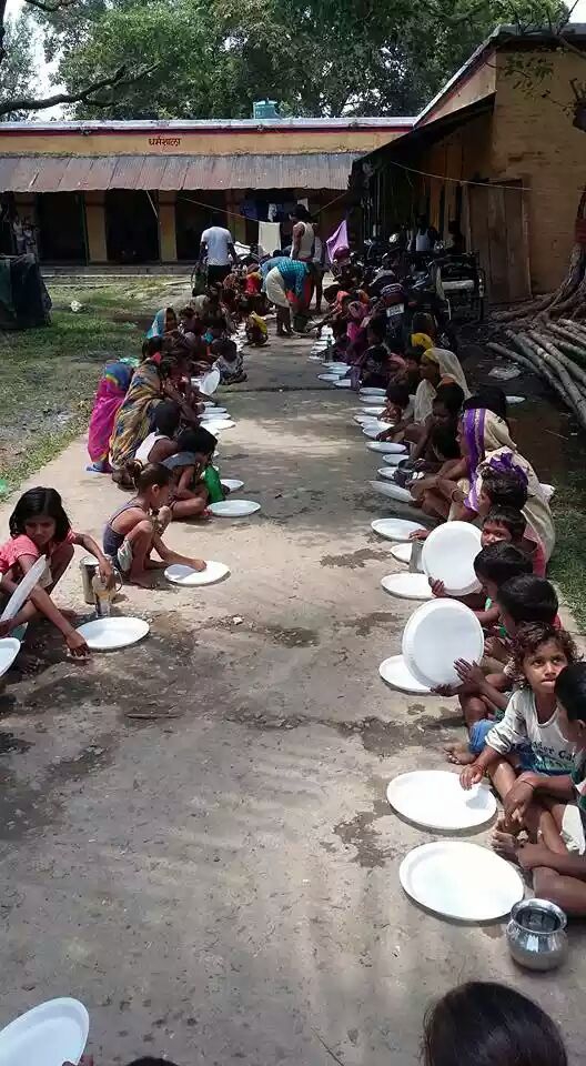 Poor Hungry child