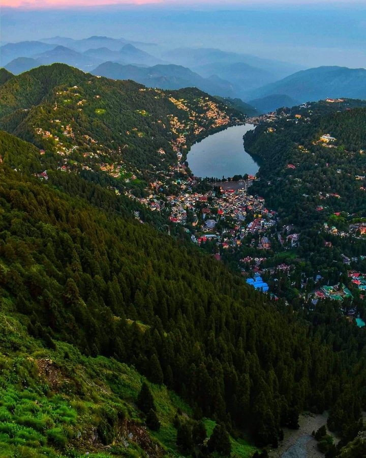 Nainital upper  morning view