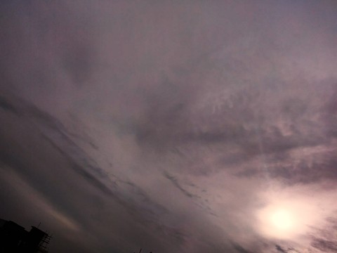 pink sky