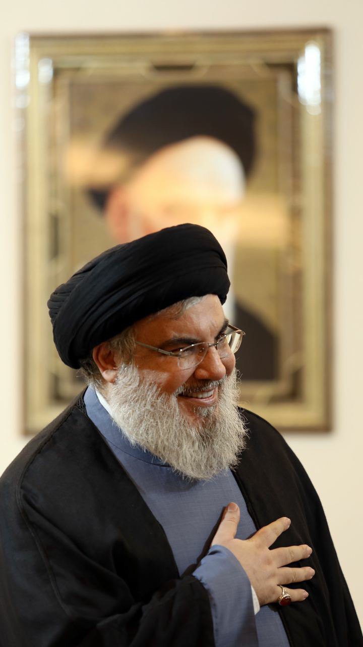 سید حسن نصرالله یا حمینا ... نحنا فداک .. لبیک یا نصرالله