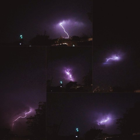 Lighting Thunderstorm
