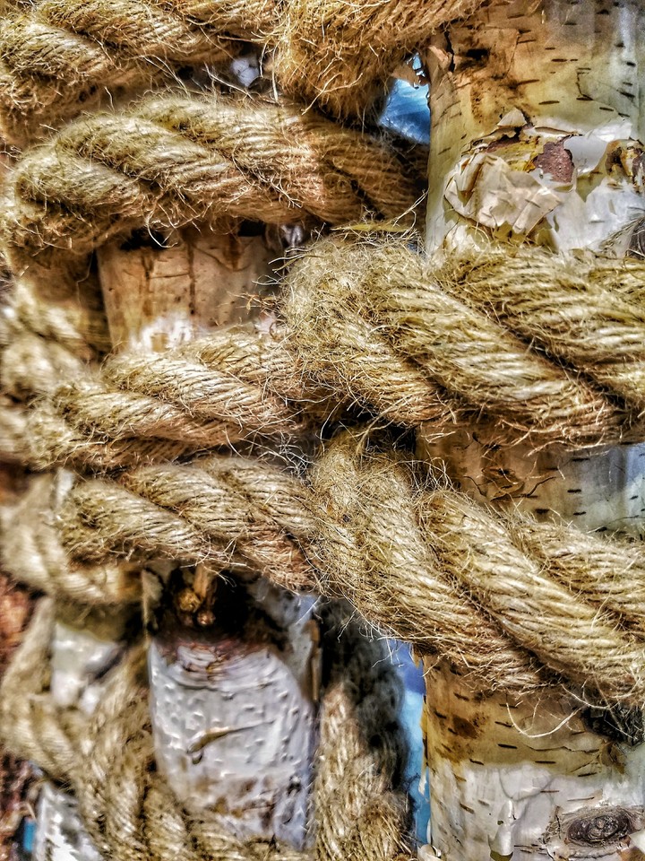 Ropes and wood
