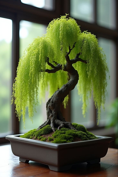 тапети Bonsai, willow