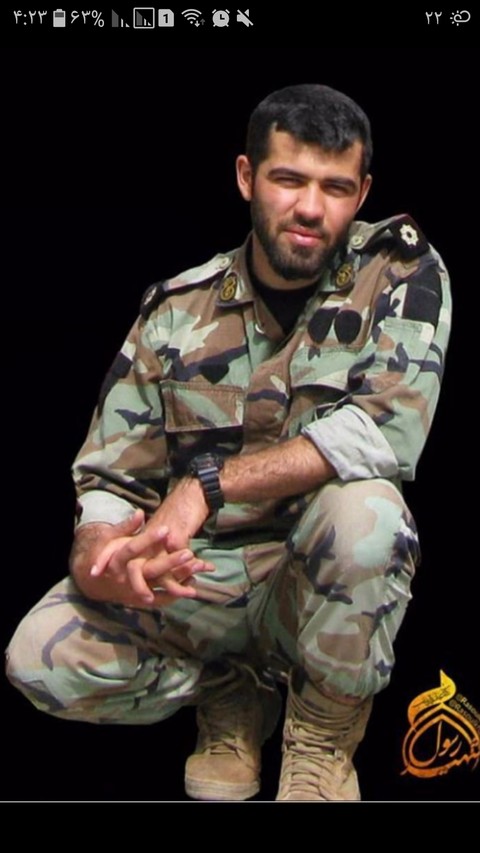 #شهید_مدافع_حرم_آقا_رسول_خلیلی_❤