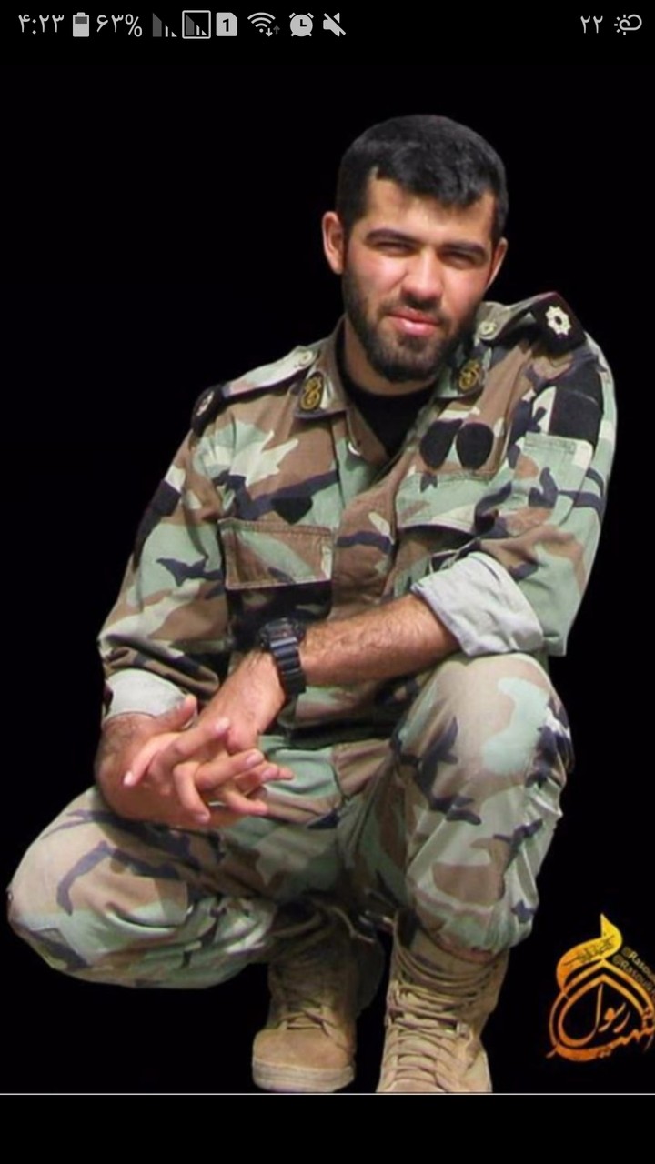 #شهید_مدافع_حرم_آقا_رسول_خلیلی_❤