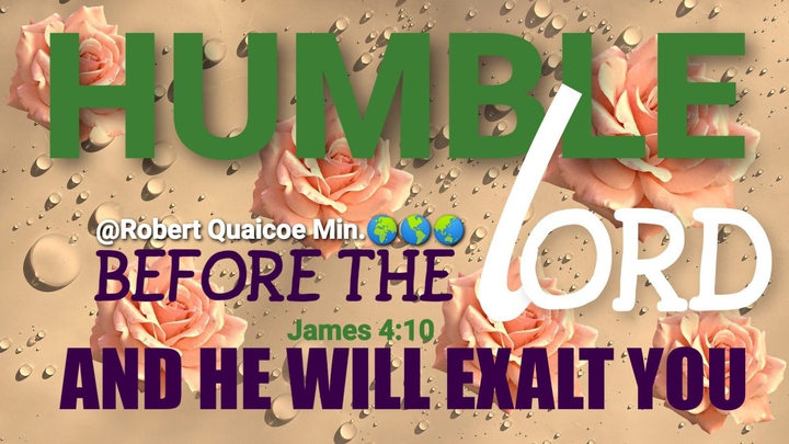 Be humble